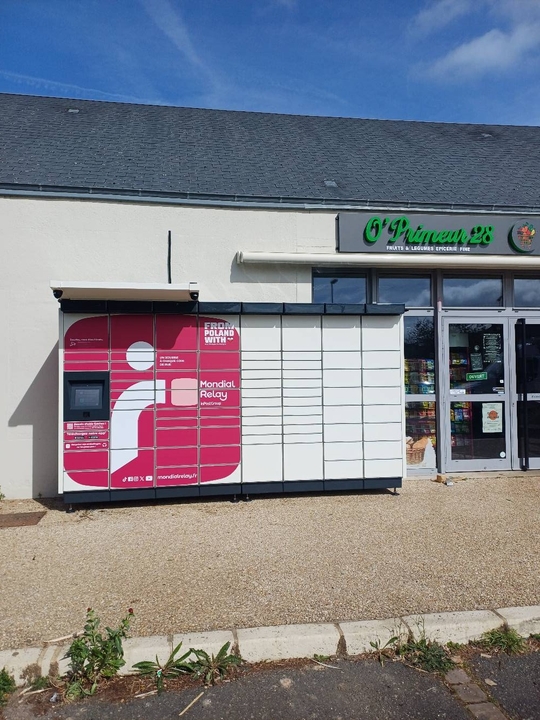 Locker 24/7 0'Primeur 28, 2 2 Rue de Bellevue, 28200 Châteaudun