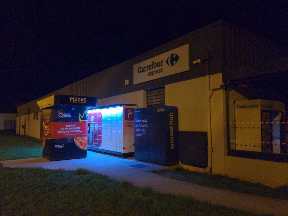 Locker 24/7 Carrefour Express 54590 Hussigny-Godbrange, 9 9 Rue de l'Hôpital, 54590 Hussigny-Godbrange