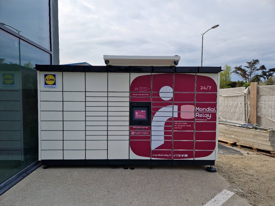 Locker 24/7 Lidl De Gaulle 56170 Quiberon, 21 Avenue du Général de Gaulle, 56170 Quiberon