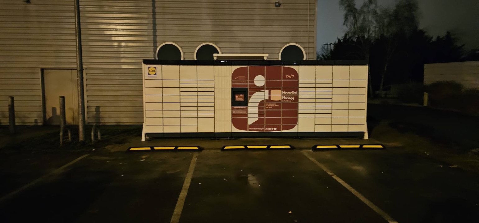 Locker 24/7 Lidl Chatenay Angers, 97 97 Avenue Victor Châtenay, 49000 Angers