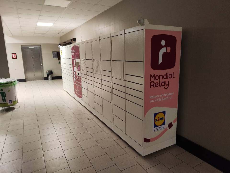 Locker 24/7 Lidl Coty Herblay, 4 15 Rue René Coty, 95220 Herblay-sur-Seine
