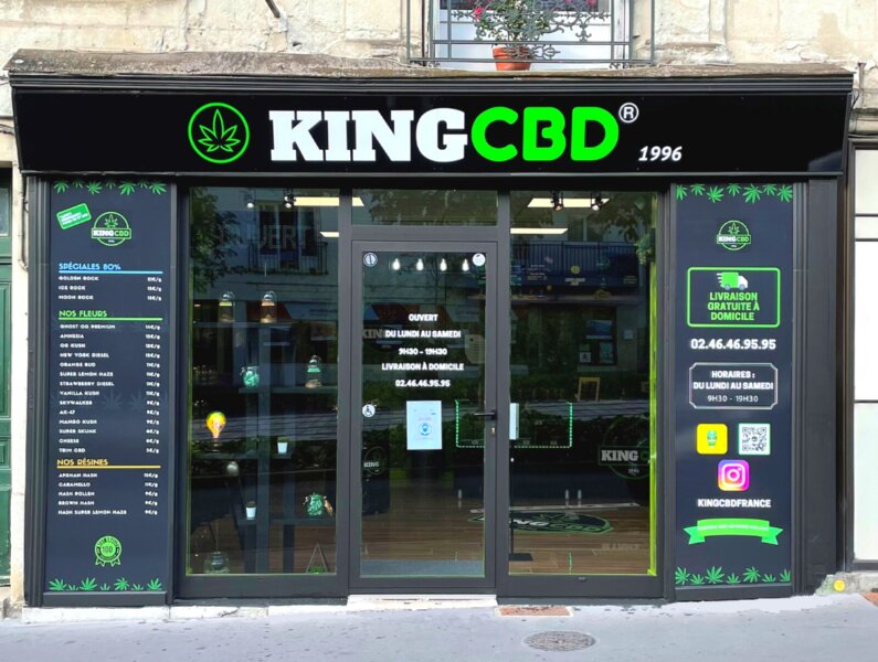 King Cbd, 126 Avenue de la Tranchee, 37100 Tours