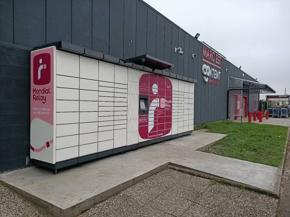 Locker 24/7 Marc Est Content 7, 42 42 Rue de la République, 76250 Déville-lès-Rouen