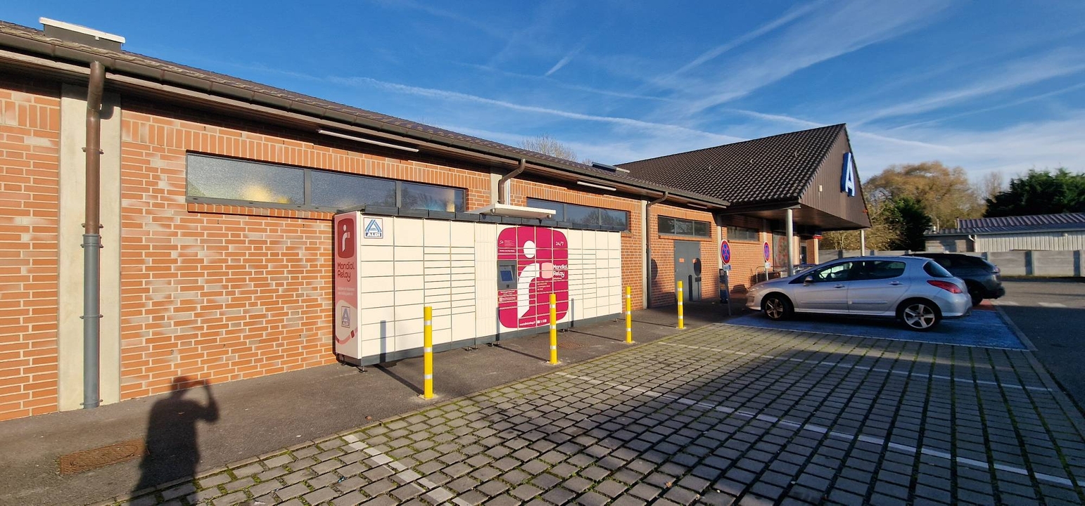 Locker 24/7 Aldi 80090 Amiens, 505 505B Chaussée Jules Ferry, 80090 Amiens
