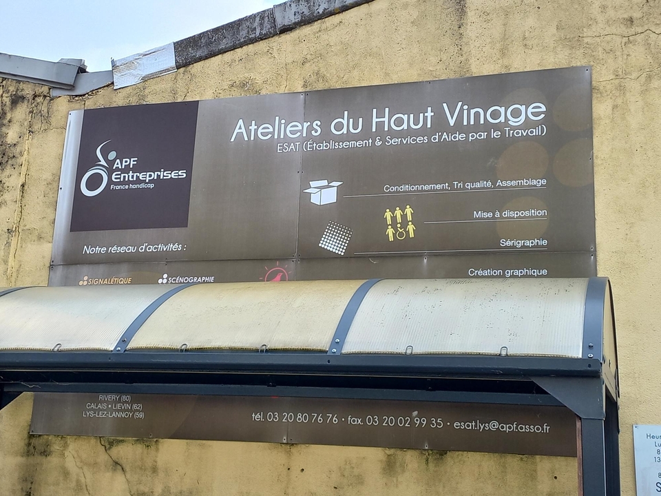Esat Apf Atelier du Haut Vinage, 3 Rue Félix Berthelot, 59390 Lys-lez-Lannoy