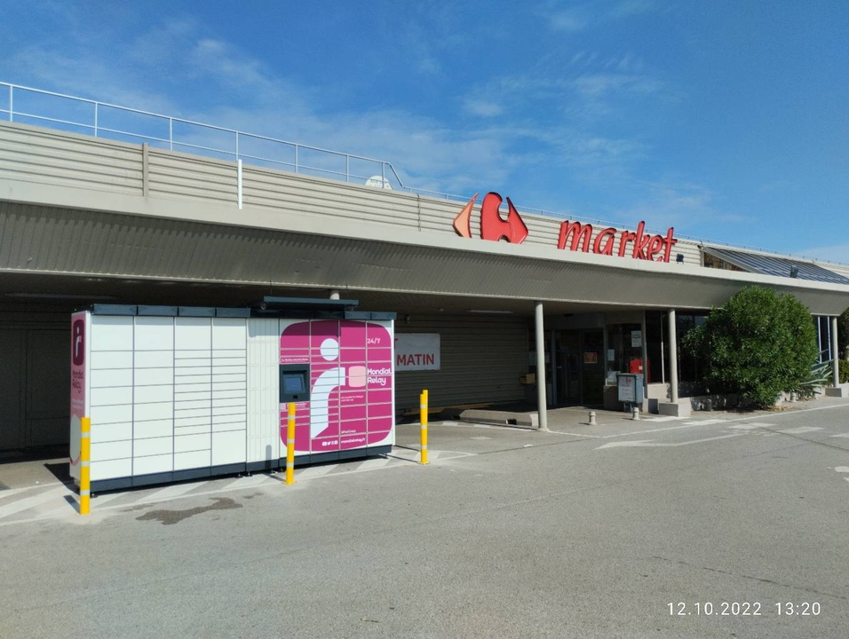 Locker 24/7 Carrefour Market Palavas, Les 4 Canaux, 34250 Palavas-les-Flots