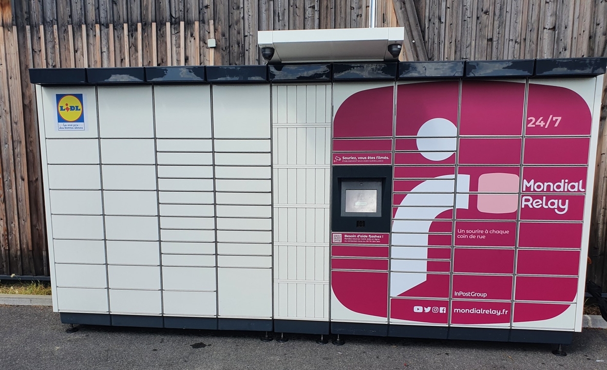 Locker 24/7 Lidl Lemoine Reims, 1 Rue du Docteur Lemoine, 51100 Reims