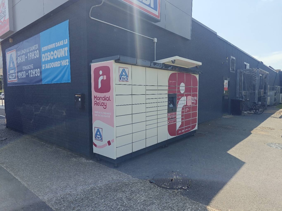 Locker 24/7 Aldi Berck Sur Mer 62600 Berck Sur Mer, Chemin aux Raisins, 62600 Berck
