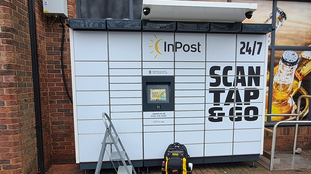 InPost's photo of the locker: InPost UK00101048