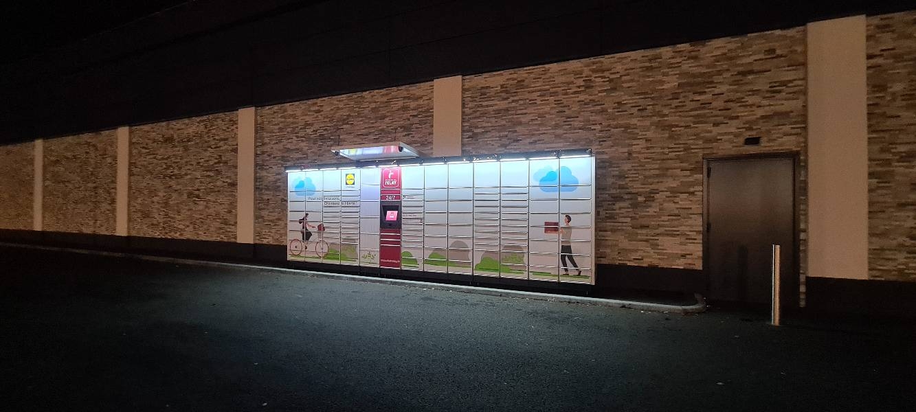 Locker Lidl Pontault Combaut, 4 Chemin des 4 Chênes, 77340 Pontault-Combault