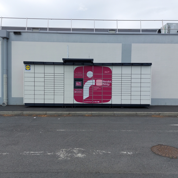 Locker 24/7 Lidl Semard 03100, 12 12 Rue Pierre Semard, 03100 Montluçon