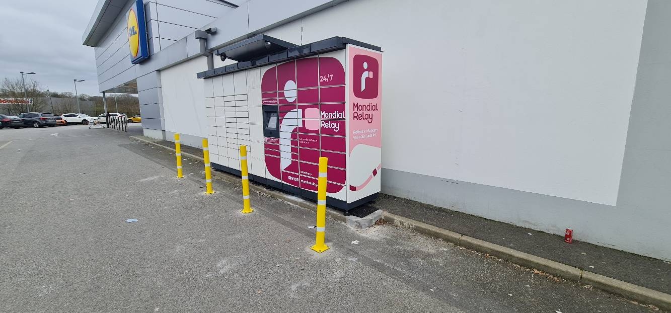 Locker 24/7 Lidl Loudeac, Ker d'Hervé, 22600 Loudéac