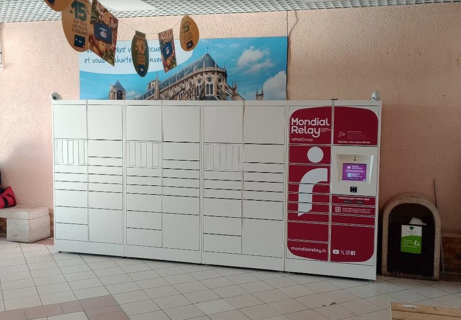 Locker Carrefour Market Av de Dun Bourges, 114 114 Avenue de Dun-sur-Auron, 18000 Bourges