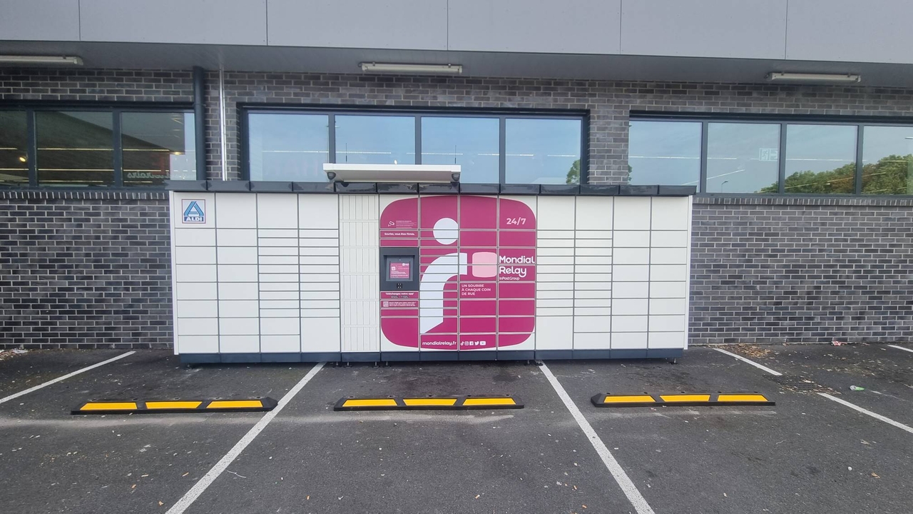 Locker 24/7 Aldi 59370 Mons-En-Baroeul, 23 Avenue de la Sablière, 59370 Mons-en-Barœul