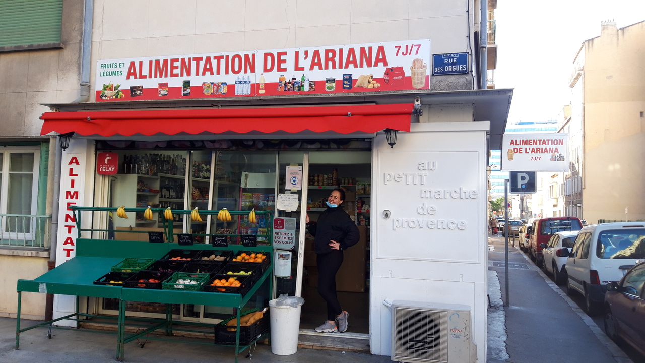 Alimentation de l'Ariana, 14 Rue Orgues, 13004 Marseille
