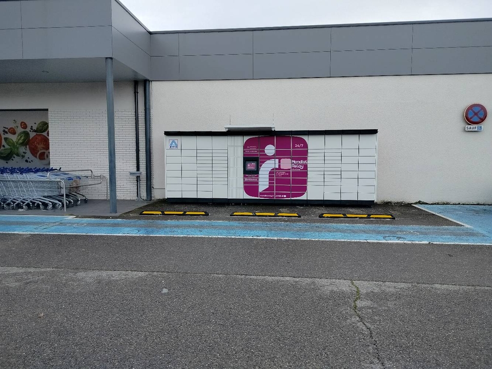 Locker 24/7 Aldi 84600 Valreas, D941 Avenue Jean Moulin, 84600 Valréas