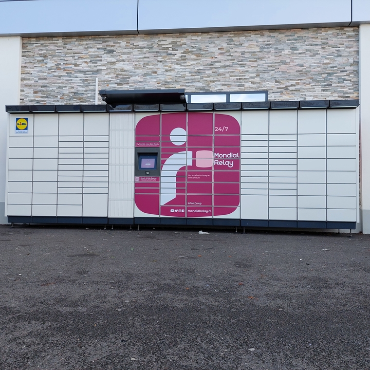 Locker 24/7 Lidl Perrigny, 18 Résidence Condamine, 39570 Perrigny
