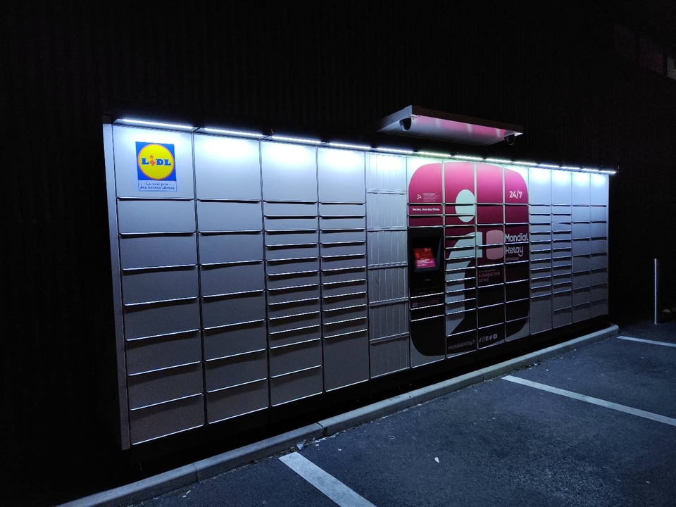 Locker 24/7 Lidl Gisors Osny, 51 Route de Paris, 95520 Osny