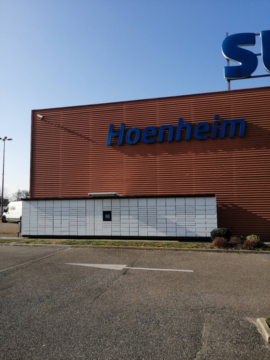 Locker 24/7 Super U Hoenheim, 13 13 Route de la Wantzenau, 67800 Hoenheim