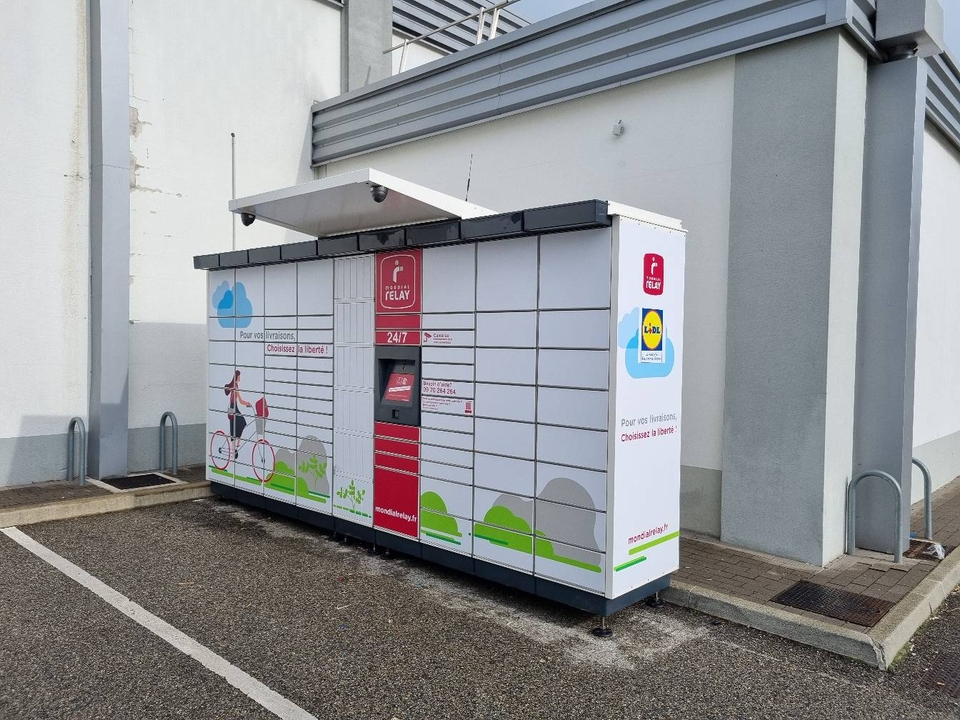 Locker 24/7 Lidl Labegude, 102 Route nationale, 07200 Labégude