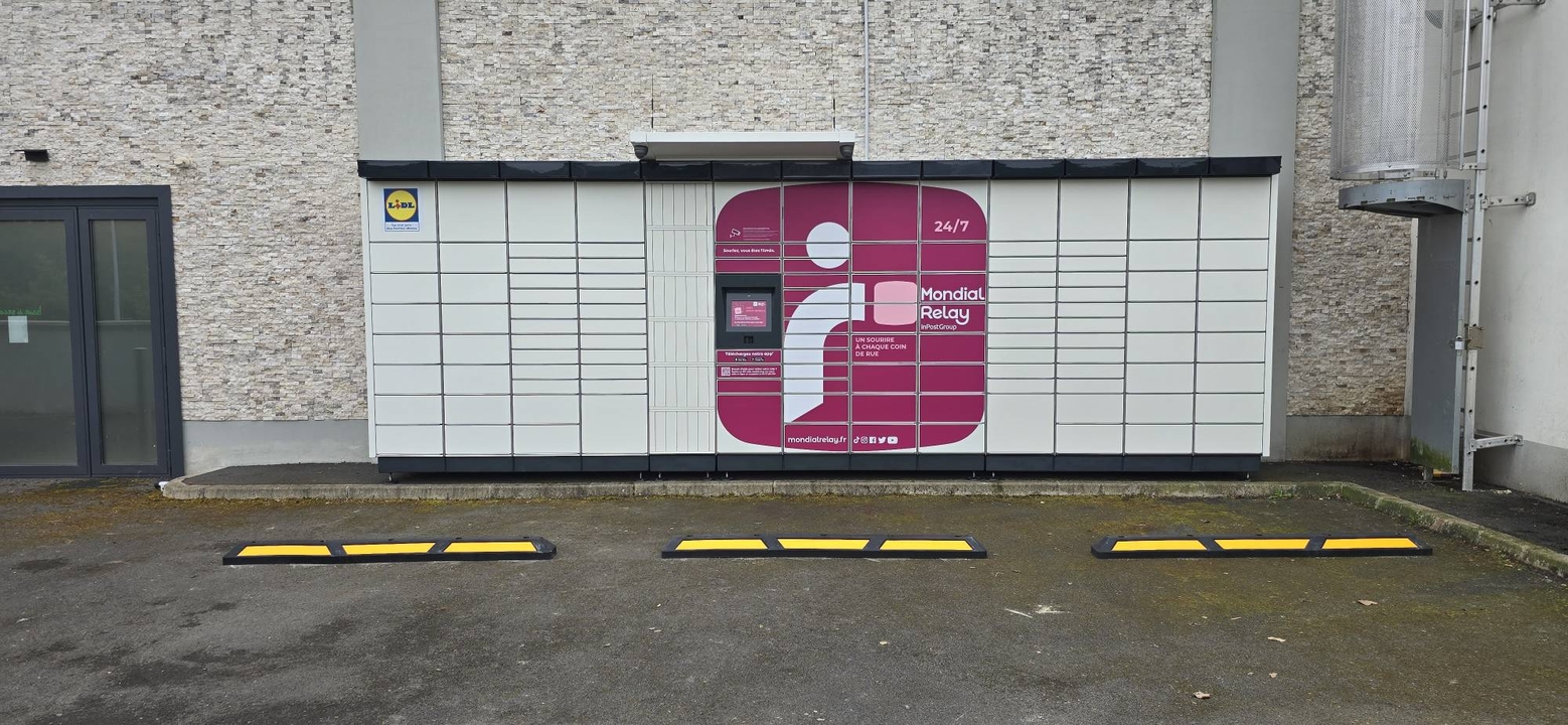 Locker 24/7 Lidl Bld de l'Avenir BOURGES, Boulevard de l'Avenir, 18000 Bourges