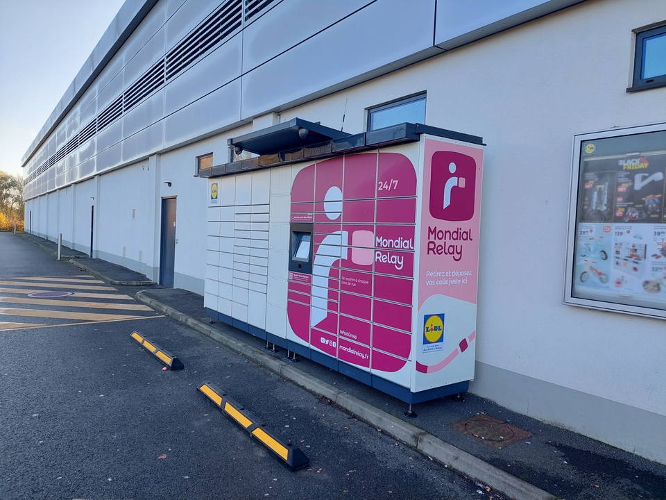 Locker 24/7 Lidl Drapiers Metz, 43 43 Rue des Drapiers, 57070 Metz