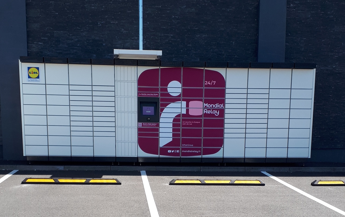 Locker 24/7 Lidl Givet, Route de Beauraing, 08600 Givet