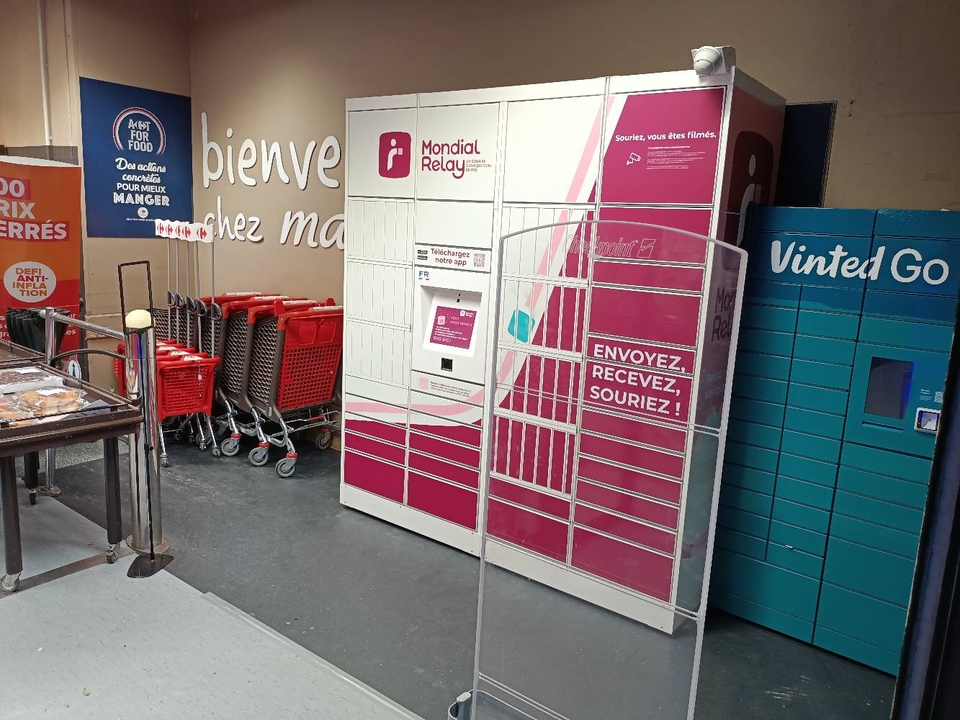 Locker Carrefour Market Tolbiac 75013 Paris, 174 174 Rue de Tolbiac, 75013 Paris