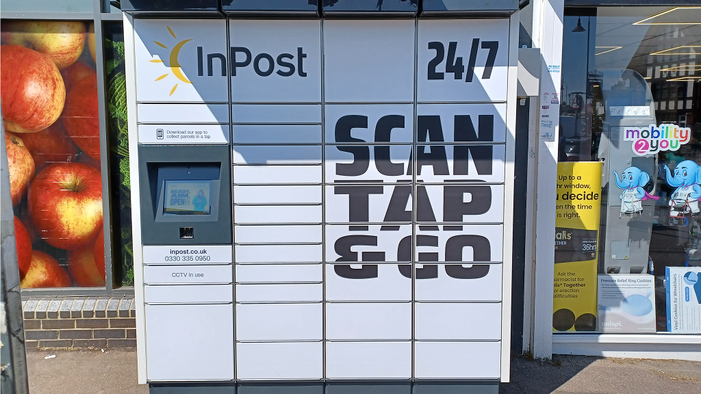 Photo du casier par InPost: InPost UK00102260