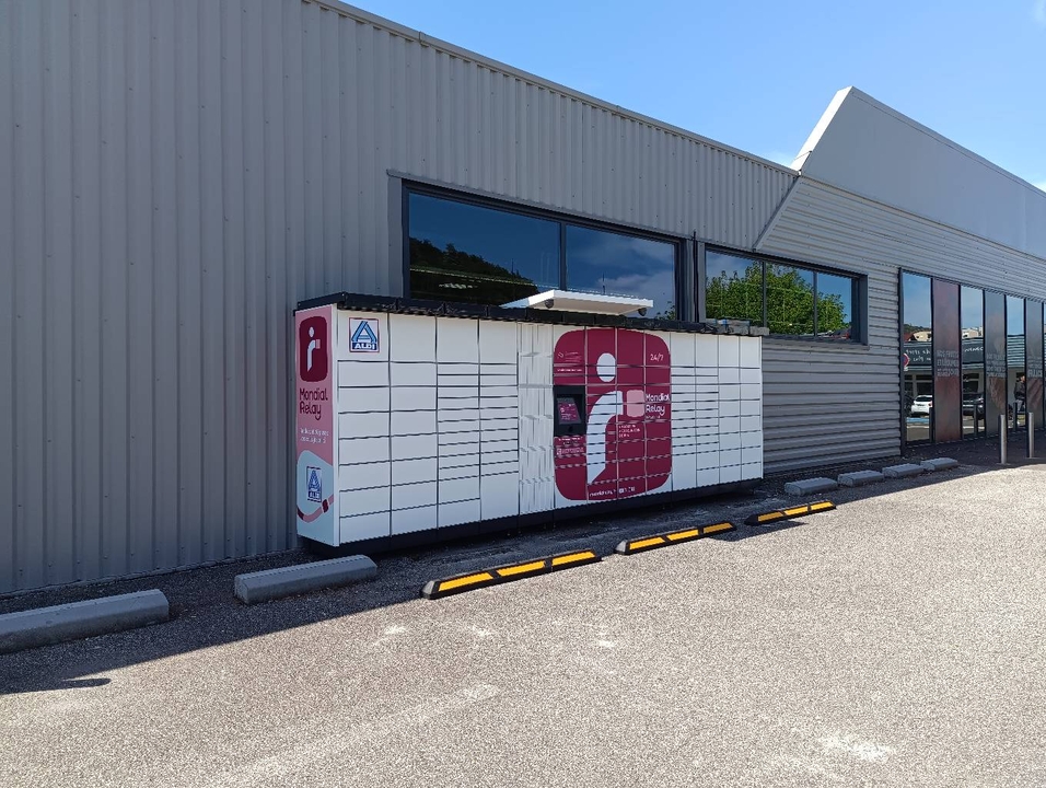 Locker 24/7 Aldi 42240 Unieux, 17 17 Rue Charles de Gaulle, 42240 Unieux