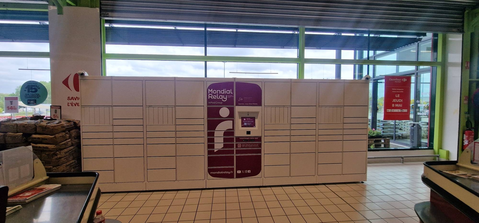 Locker Carrefour Market 72460 Savigné-l'Évêque, 1 Route du Mans, 72460 Savigné-l'Évêque