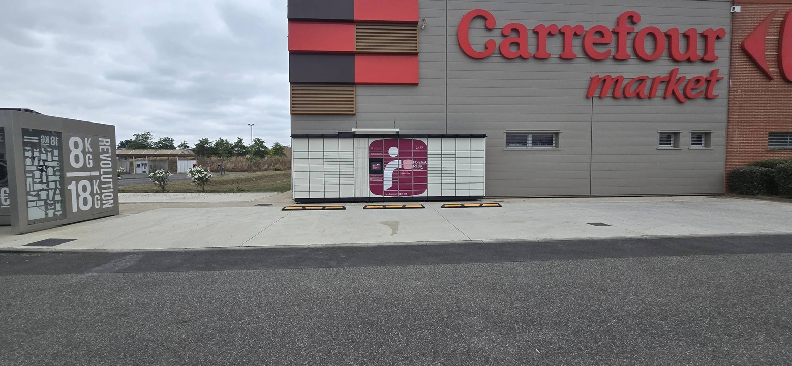 Locker 24/7 Carrefour Market 31270 Frouzins, 15 Rue des Glycines, 31270 Frouzins