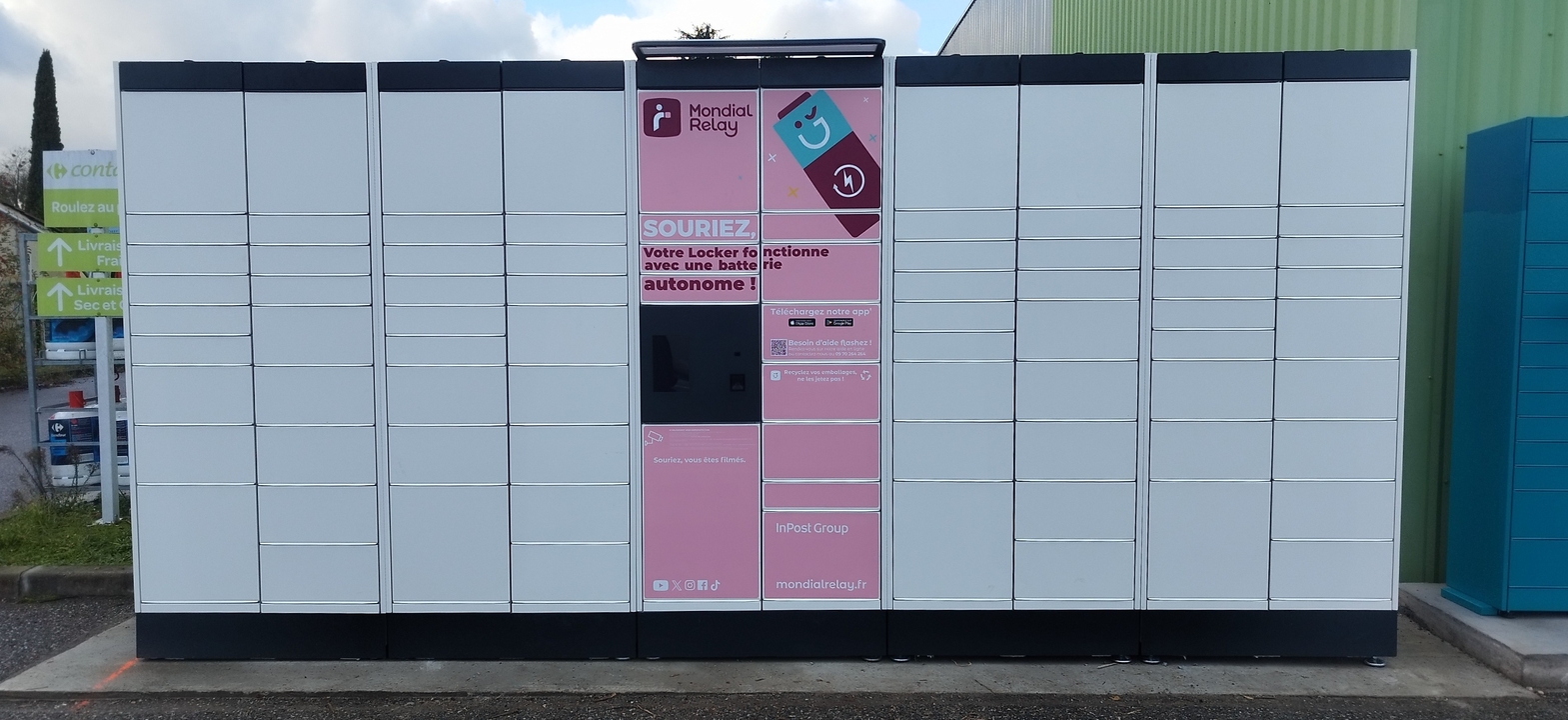 Locker 24/7 Carrefour Contact 33490 Saint-maixant, 2 61 Chemin Départemental 10, 33490 Saint-Maixant