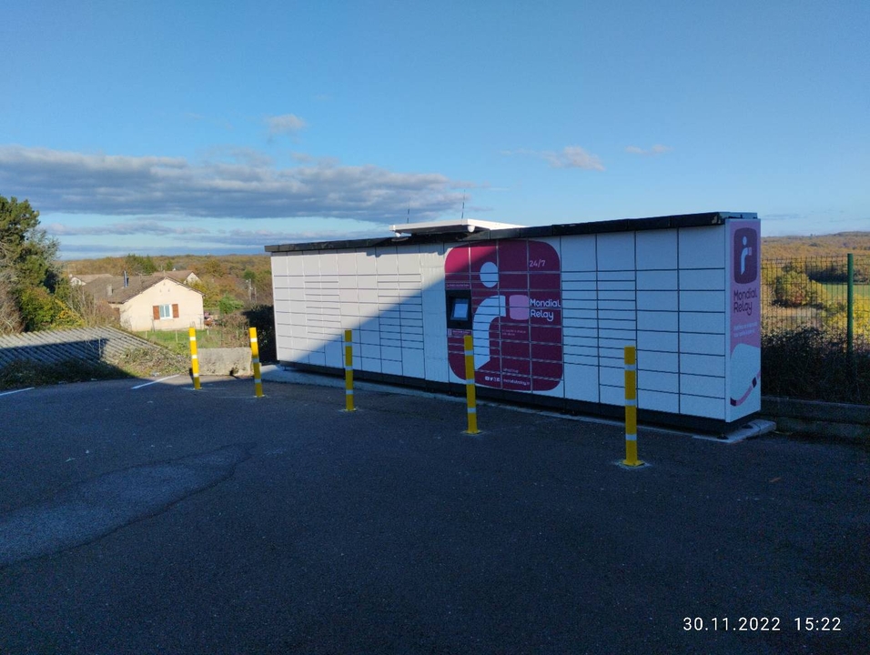 Locker 24/7 C.cial Carrefour Cressensac, Route Nationale 20, 46600 Cressensac-Sarrazac