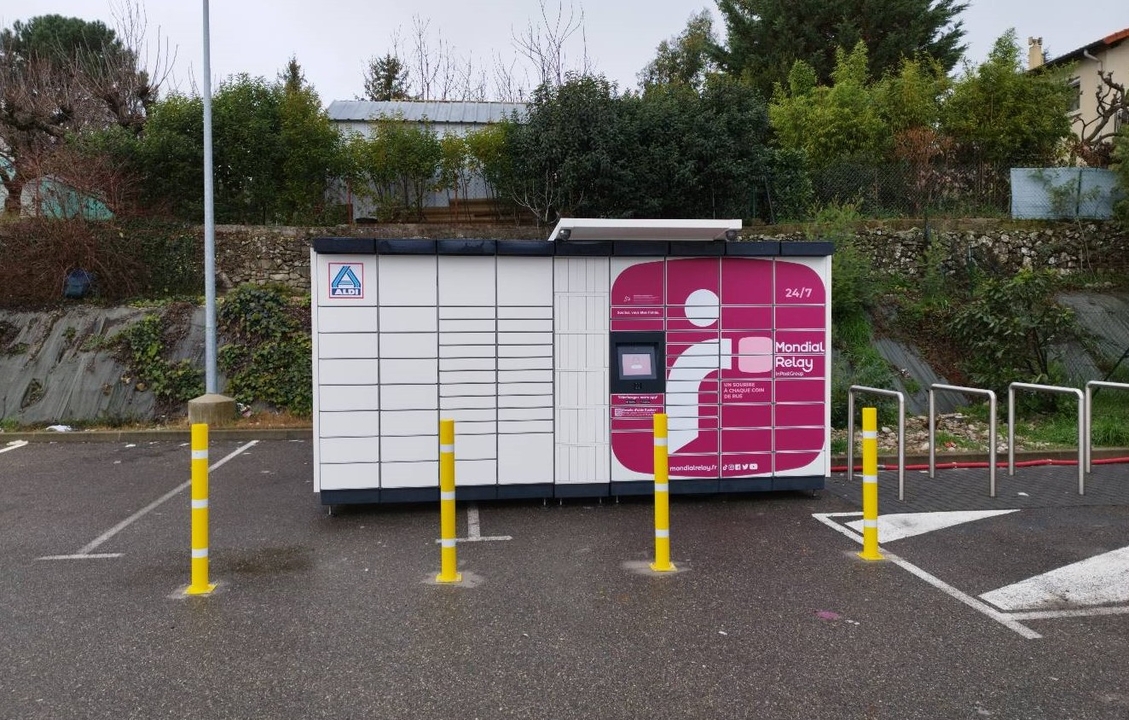 Locker 24/7aldi Aubenas, Route de Montélimar, 07200 Aubenas