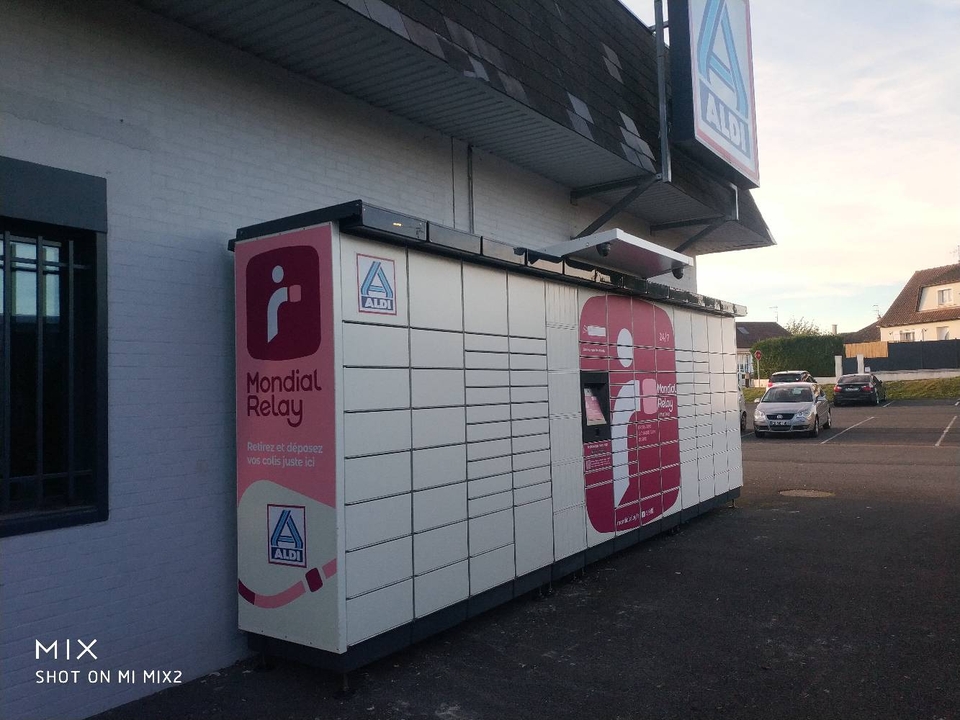 Locker 24/7 Aldi 14730 Giberville, 6 Rue Pierre de Coubertin, 14730 Giberville