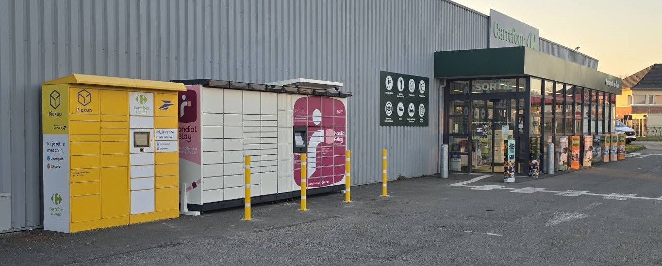 Locker 24/7 Carrefour Contact 76730 Bacqueville-en-Caux, 9 A Route de Dieppe, 76730 Bacqueville-en-Caux