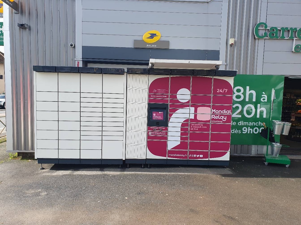 Locker 24/7 Carrefour Express Brive la Gaillarde, 1 1 Rue Rouget de l'Isle, 19100 Brive-la-Gaillarde