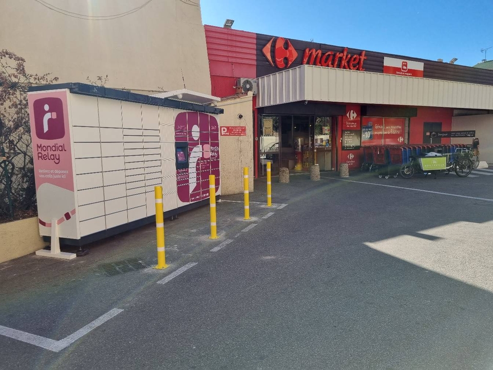 Locker Carrefour Market Le Rouet Marseille, 160 160 Rue du Rouet, 13008 Marseille