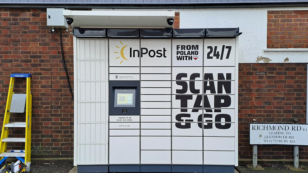 Zdjęcie paczkomatu od InPost: InPost UK00102317