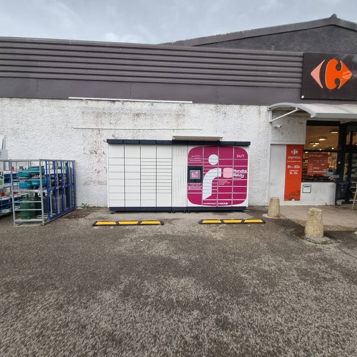 Locker 24/7 Carrefour Express Roquemaure, 30 30 Rue du Pavillon, 30150 Roquemaure