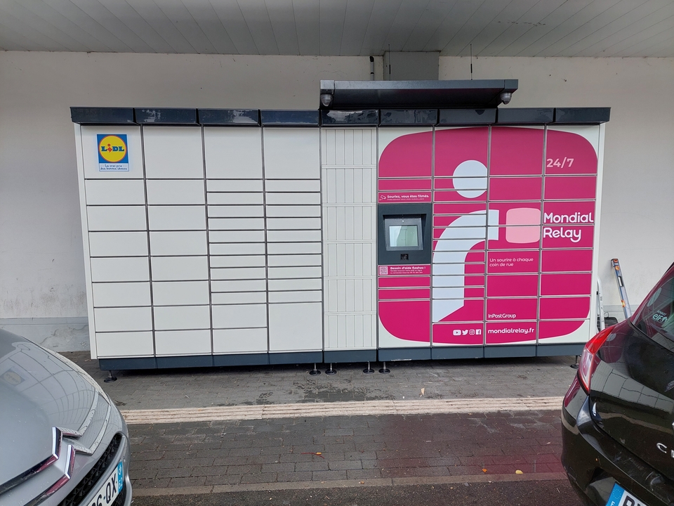 Locker 24/7 Lidl Patton Angers, 56 56 Avenue du Général Patton, 49000 Angers