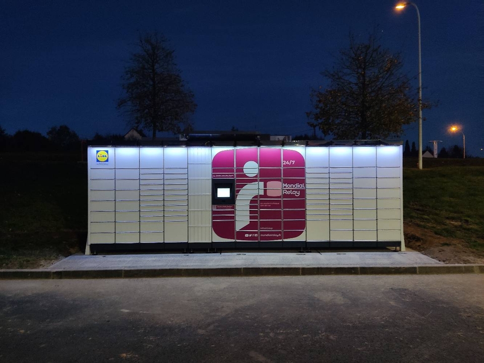 Locker 24/7 Lidl la Colombe ., 10 10 Rue de la Herviere, 50800 La Colombe