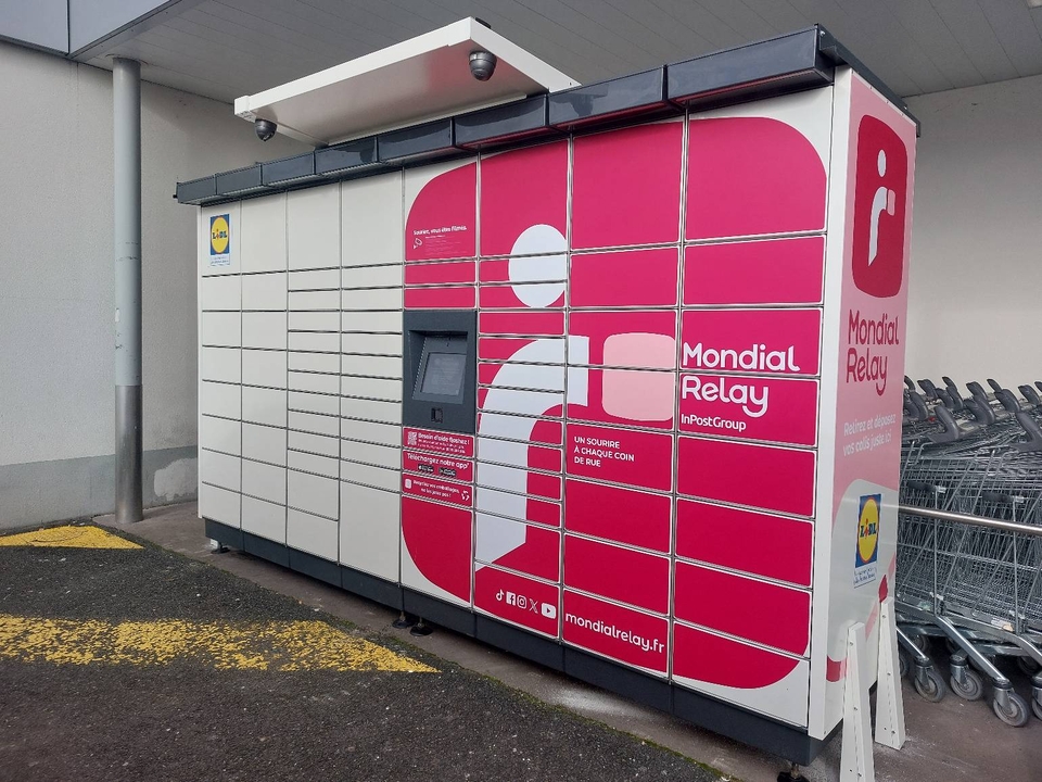 Locker 24/7 Lidl Bastiat, 13 13 Rue Frédéric Bastiat, 87280 Limoges