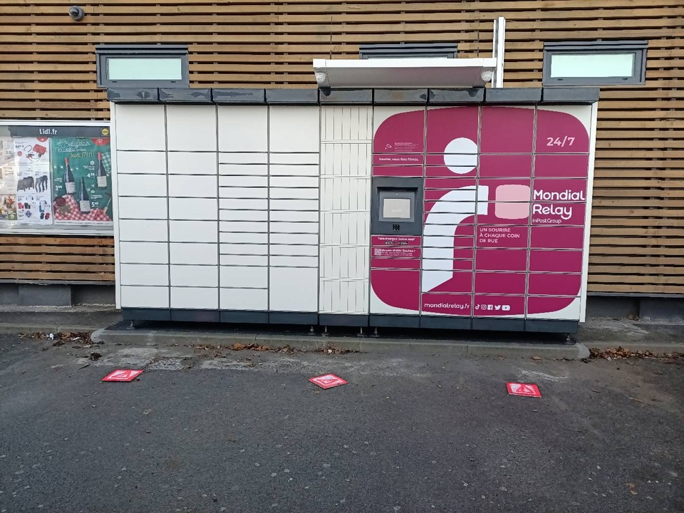 Locker 24/7 Lidl Laon, 161 161 Avenue Pierre Mendès France, 02000 Laon