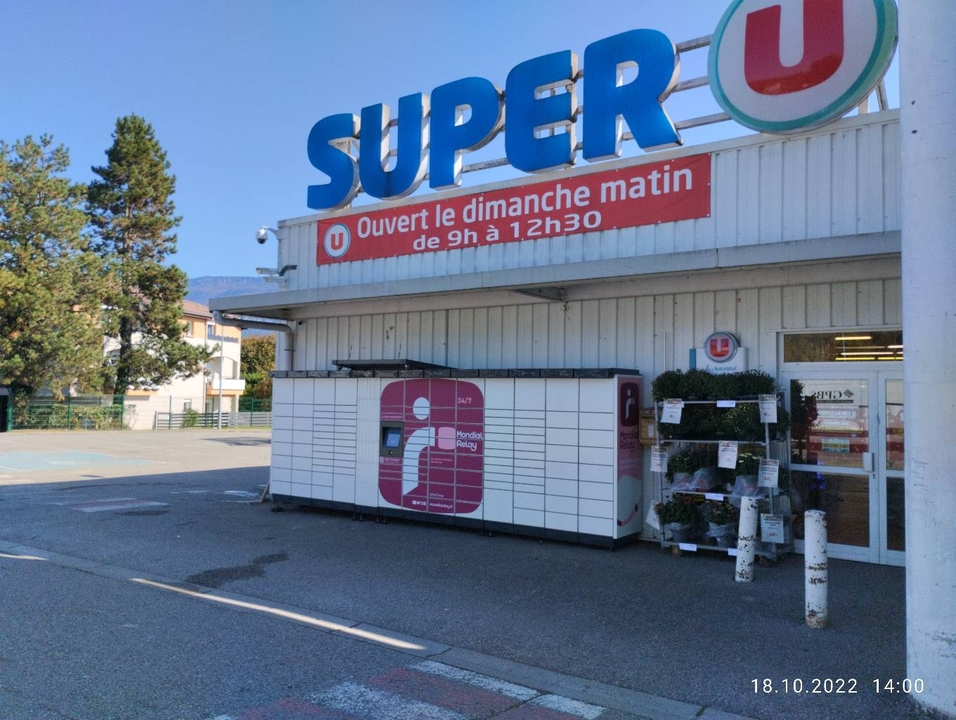 Locker 24/7 Super U Vinay, 251 251 Rue de l'Europe, 38470 Vinay