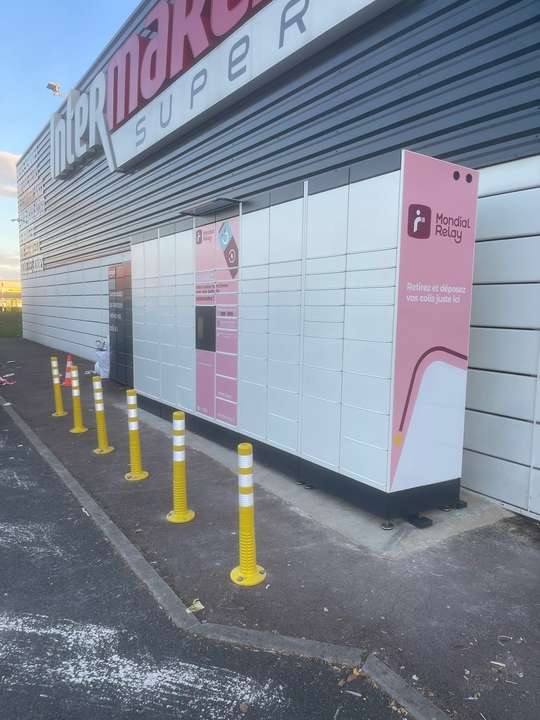 Locker 24/7 Intermarché 60600 Fitz-james, 7 Rue Antoine-Laurent Lavoisier, 60600 Fitz-James