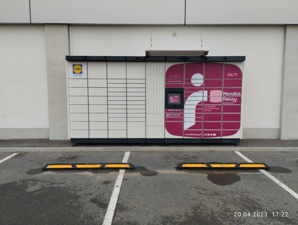 Locker 24/7 Lidl Europe 84100 Orange, 105 4 Rue d'Autriche, 84100 Orange