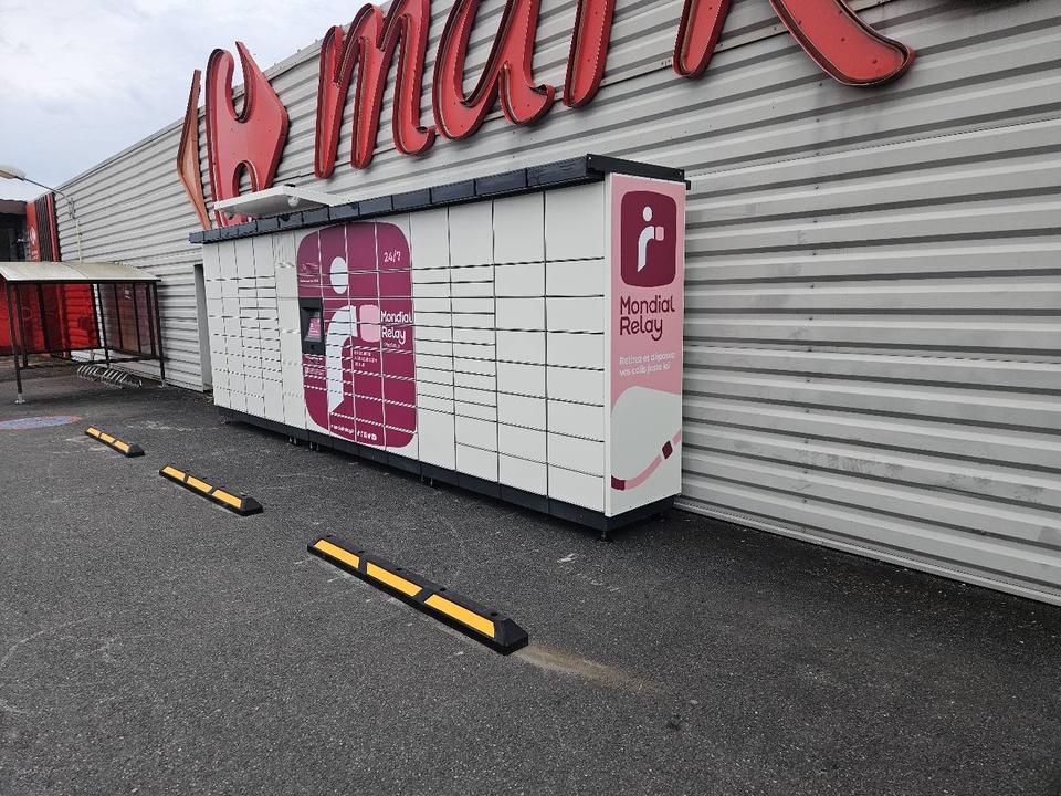 Locker 24/7 Carrefour Saint Gaultier, 57 Rue des Remparts, 36800 Saint-Gaultier