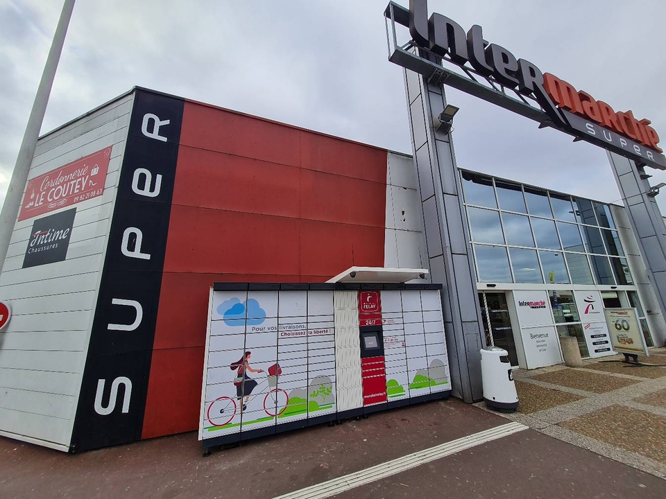 Locker 24/7 Intermarche Guynem, 69 69 Avenue Capitaine Georges Guynemer, 14000 Caen